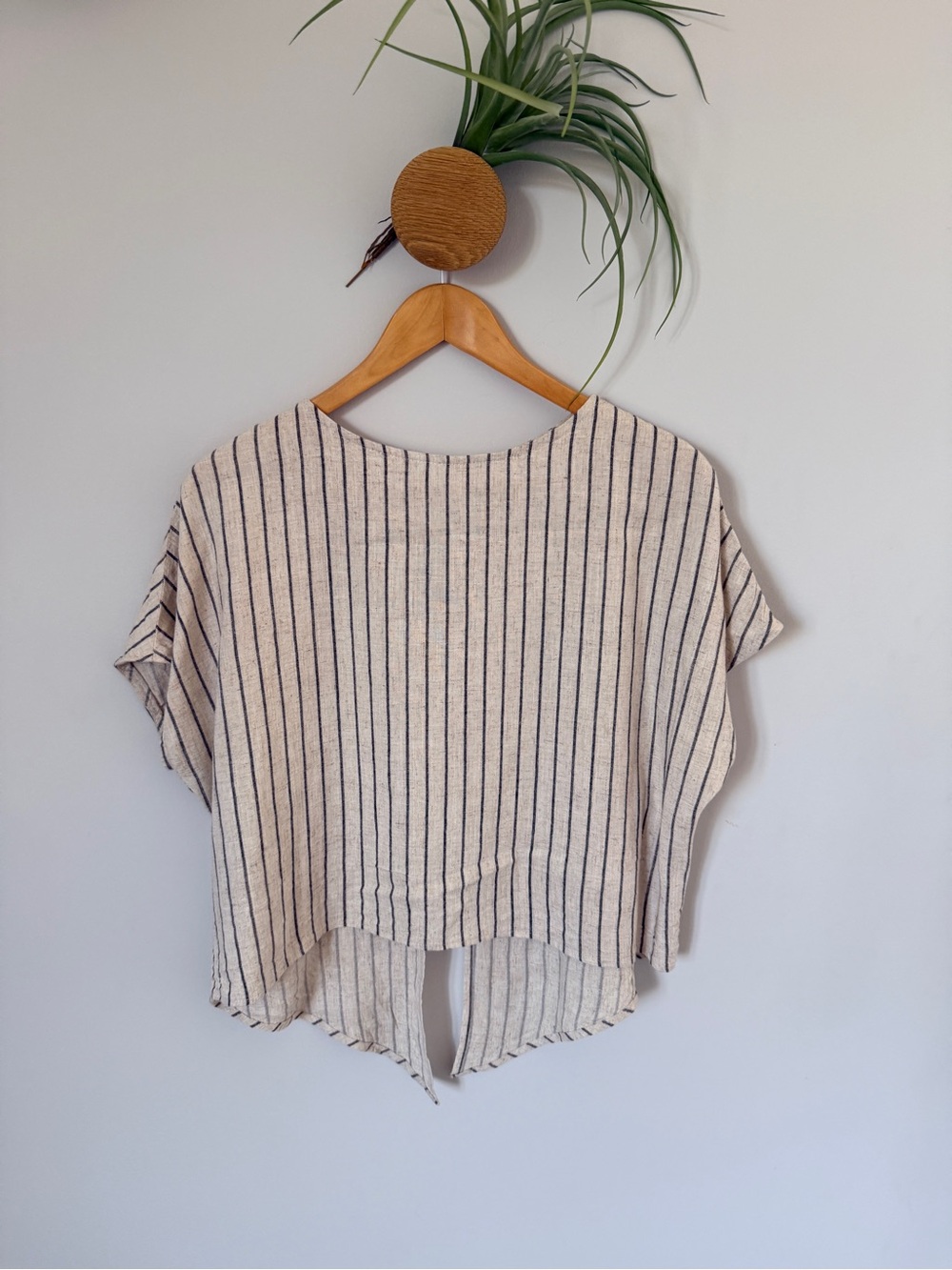 Striped Linen Blouse